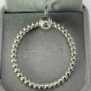 Pandora Moments Medium Beaded O Pendant